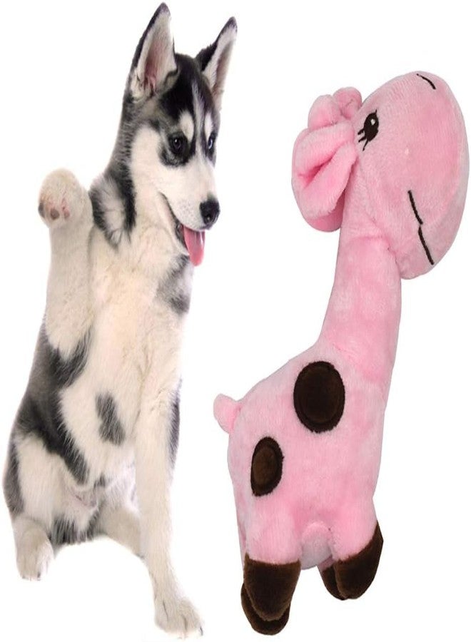 WLngtv Pink Pet Dog Cats Puppy Cute Deer Shape Doll Interactive Squeaky Chew Bite - Image 5